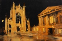 Bath Abbey  Roman Glow