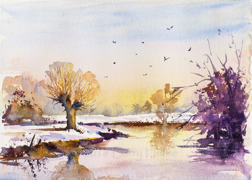 Winter on the Stour