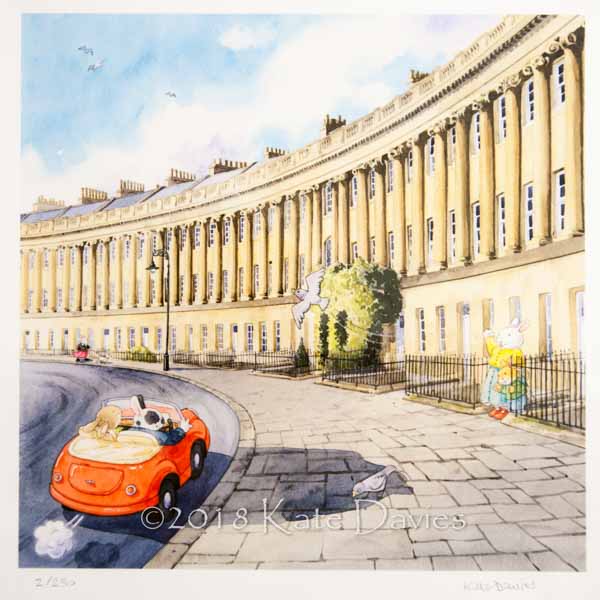Bath Buns • Drive Around the Royal Crescent xx/250