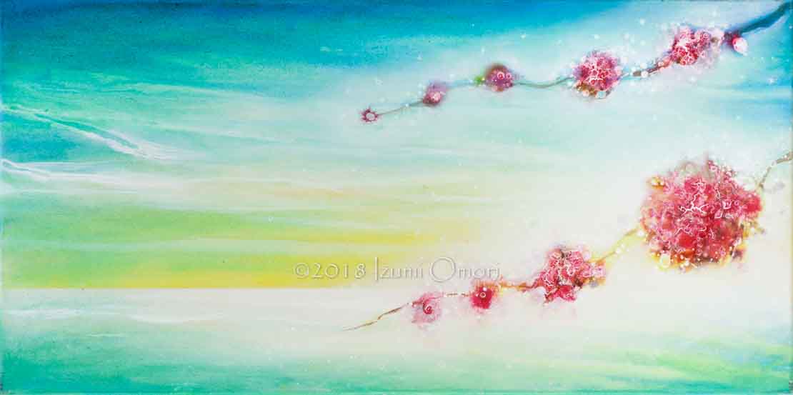 Ocean & Opening of Cherry Blossom